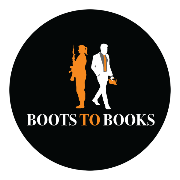 Boots To Books logo
